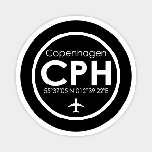 CPH, Copenhagen Airport, Denmark Magnet